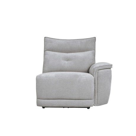 Tesoro Mist Gray 6-Piece Modular Reclining Sectional - Ornate Home