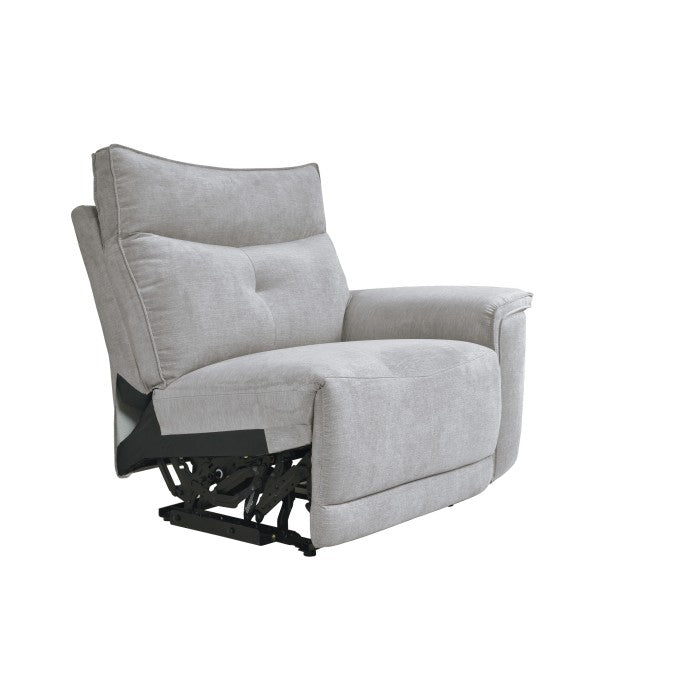 Tesoro Mist Gray 6-Piece Modular Reclining Sectional - Ornate Home