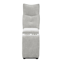Tesoro Mist Gray 6-Piece Modular Reclining Sectional with Right Chaise - Ornate Home
