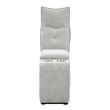 Tesoro Mist Gray 6-Piece Modular Reclining Sectional with Right Chaise - Ornate Home