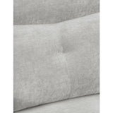 Tesoro Mist Gray Power Double Reclining Loveseat - Ornate Home