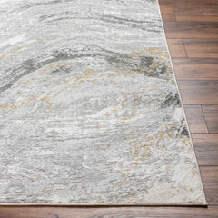 Tess Gray & Brown Marble Area Rug - Clearance - Ornate Home
