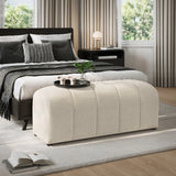 Tess Natural Bench - Ornate Home