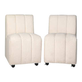 Tess Natural Chair (Set of 2) - Ornate Home