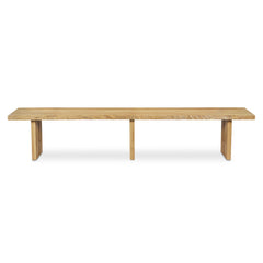 Tessa Natural Dining Bench - Ornate Home