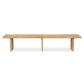 Tessa Natural Dining Bench - Ornate Home