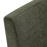 Tessera Sage Upholstered Linen-Blend Slipcovered Dining Chair - Ornate Home