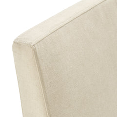 Tessera Upholstered Linen-Blend Slipcovered Dining Chair - Ornate Home