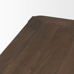 Teva Dark Brown Rectangular Dining Table - Ornate Home