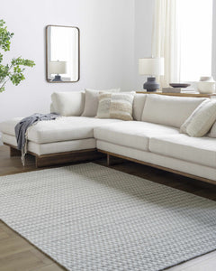 Tevah Pearl Wool Rug - Ornate Home
