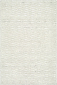 Tevah Siver Wool Rug - Ornate Home
