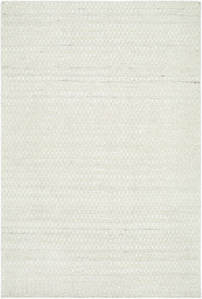 Tevah Siver Wool Rug - Ornate Home