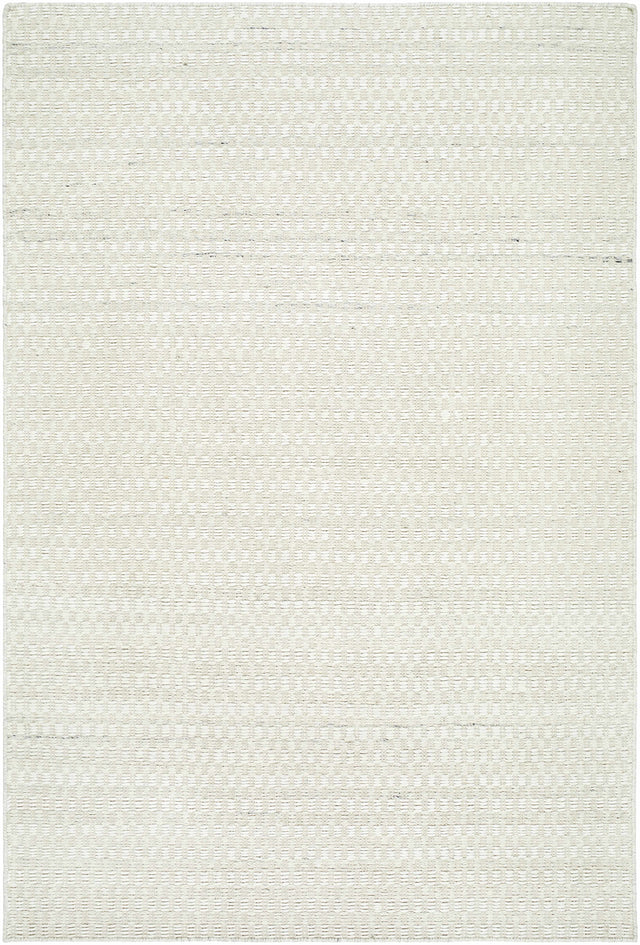 Tevah Siver Wool Rug - Ornate Home