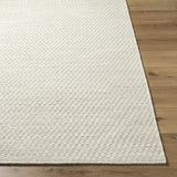 Tevah Siver Wool Rug - Ornate Home