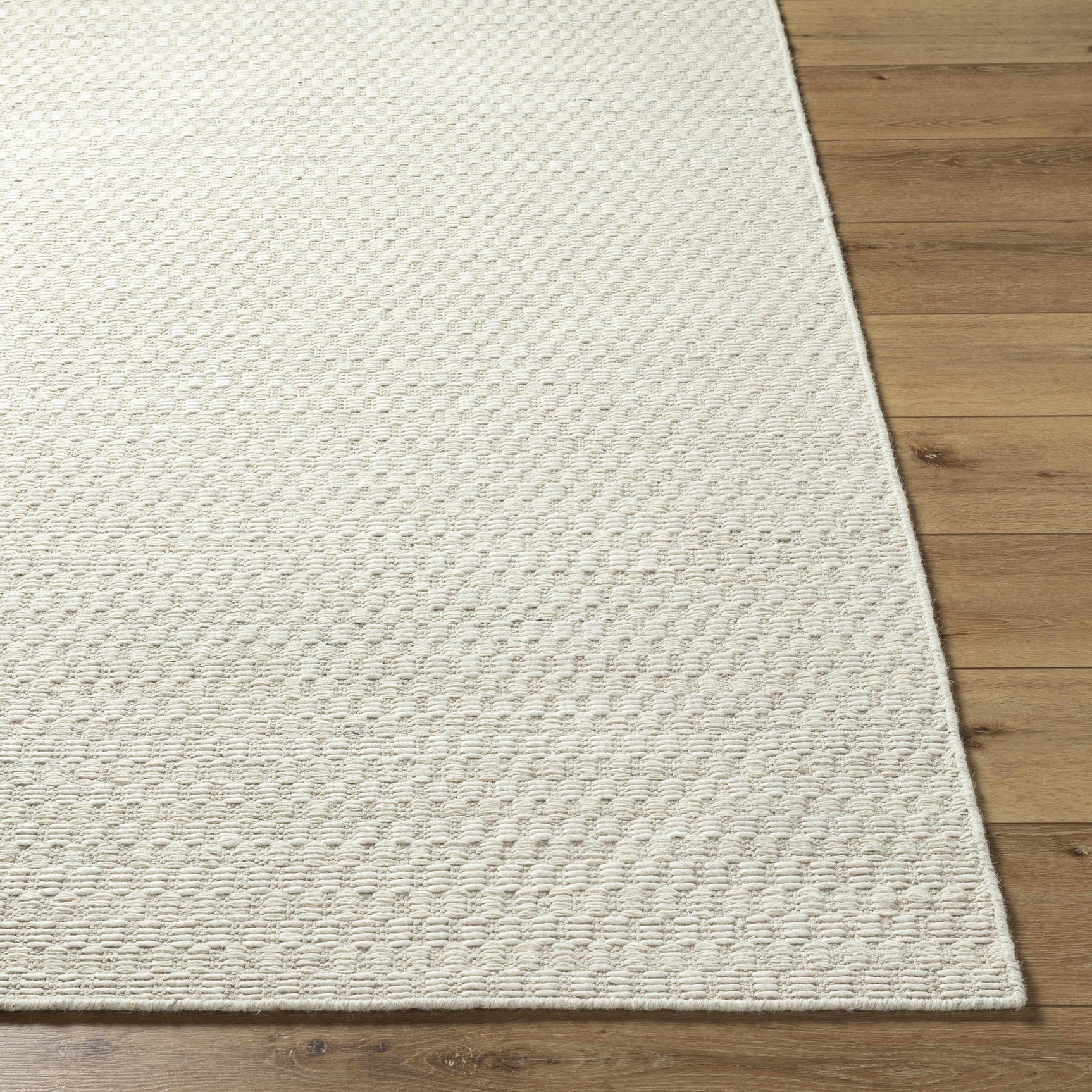 Tevah Siver Wool Rug - Ornate Home