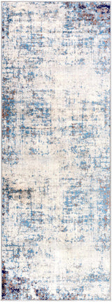 Texanna Abstract Blue/Gray Area Rug - Ornate Home