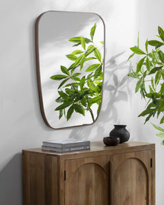 Texcaltic Dark Brown Mirror - Ornate Home
