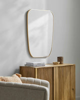 Texcaltic Gold Carved Mirror - Ornate Home