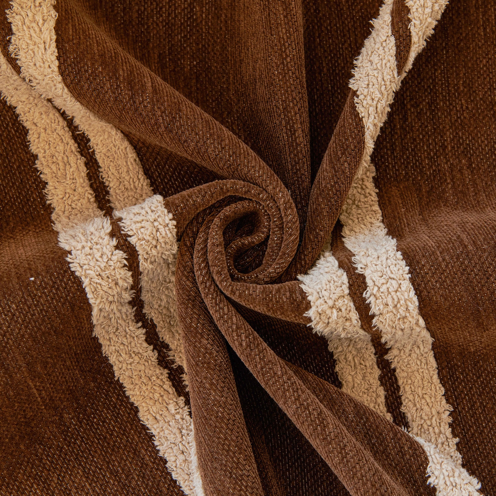 Textural Striped Chenille Sofa Covers, Boho Washable Decor Sofa Blankets Covers - Ornate Home