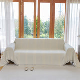 Textural Striped Chenille Sofa Covers, Boho Washable Decor Sofa Blankets Covers - Ornate Home
