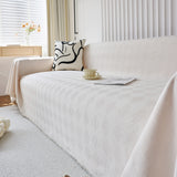 Textured Chenille Sofa Cover Throw, Soft Washable Couch Blanket Protector for Pets - Ornate Home