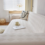 Textured Chenille Sofa Cover Throw, Soft Washable Couch Blanket Protector for Pets - Ornate Home