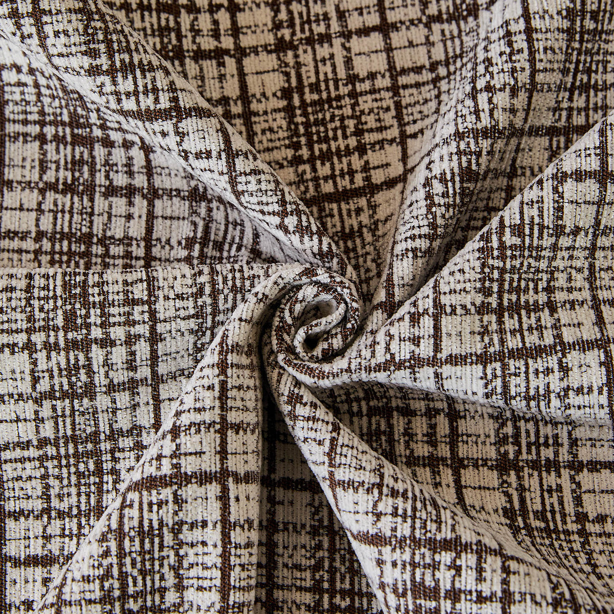 Textured Plaid Couch Throw Cover, Modern Decorative Sectional Furniture Covers - Ornate Home