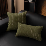 Textured Sofa Seat Cover with Wave Edge – Non-Slip, Washable Couch Throw Protector - Ornate Home