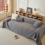 Textured Throw Blanket with 3D Dobby Weave, Minimalist Furniture Protector for Couch - Ornate Home