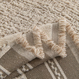 Textured Woven Furniture Protector for Couch, Rustic Farmhouse Sofa Throw Blanket - Ornate Home