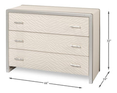 Textures Ivory Commode - Ornate Home