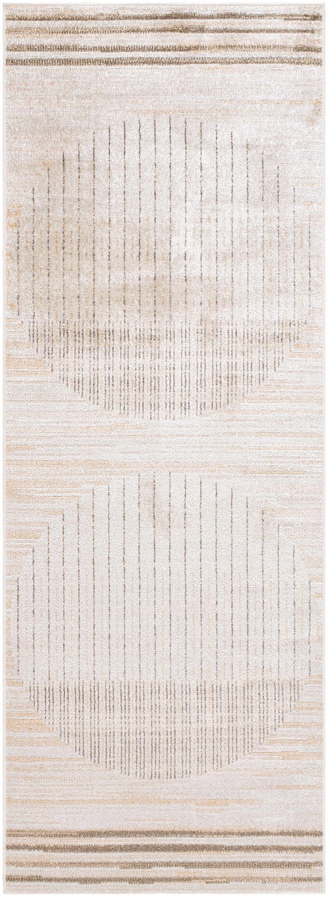 Thad Beige Washable Area Rug - Ornate Home