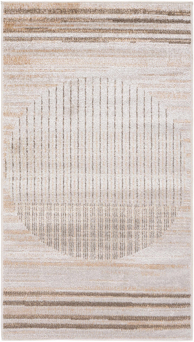 Thad Beige Washable Area Rug - Ornate Home