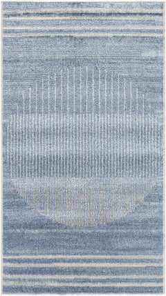 Thad Blue Washable Area Rug - Clearance - Ornate Home
