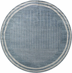 Thad Blue Washable Area Rug - Clearance - Ornate Home
