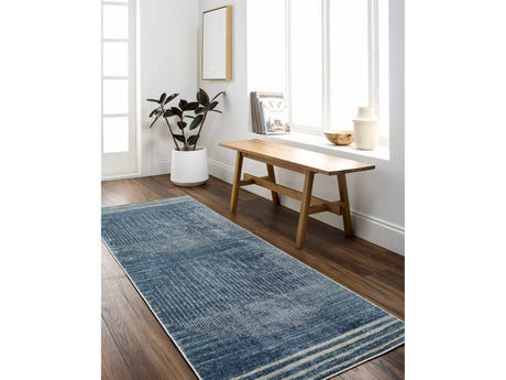 Thad Blue Washable Area Rug - Ornate Home