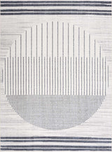 Thad Medium Gray Washable Area Rug - Ornate Home
