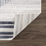 Thad Medium Gray Washable Area Rug - Ornate Home