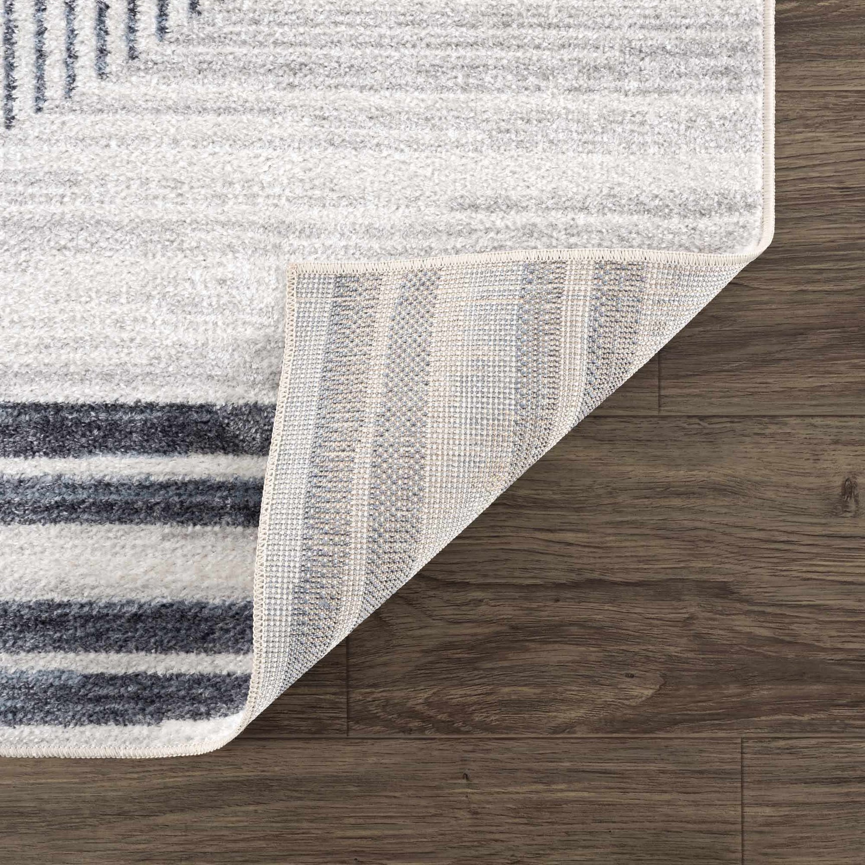 Thad Medium Gray Washable Area Rug - Ornate Home