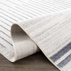 Thad Medium Gray Washable Area Rug - Ornate Home