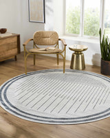 Thad Medium Gray Washable Area Rug - Ornate Home