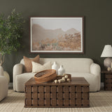 Thala Medium Brown Round Wicker Tray (Set of 2) - Ornate Home