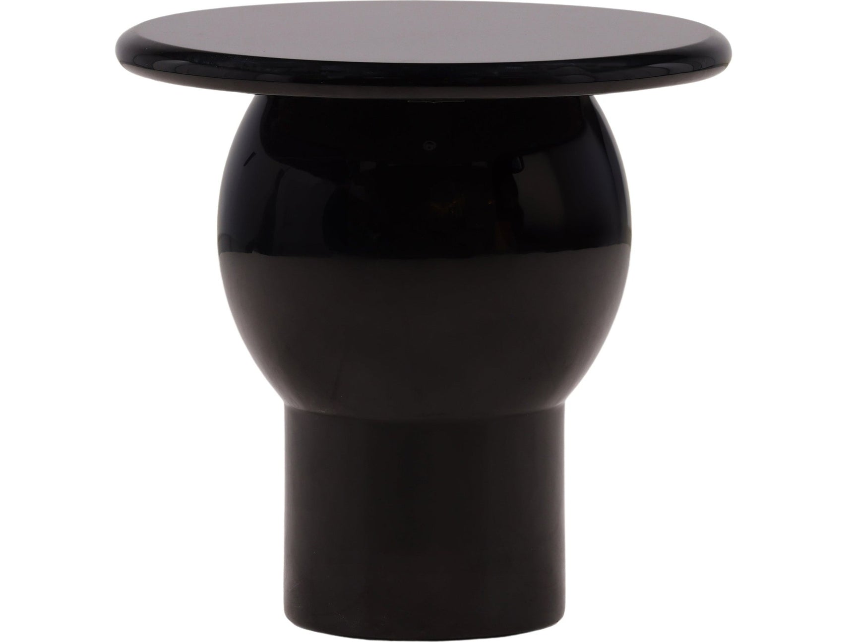Thalassa Black Outdoor Side Table - Ornate Home
