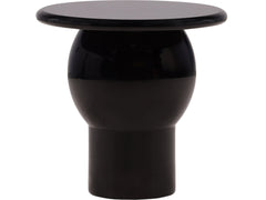 Thalassa Black Outdoor Side Table - Ornate Home