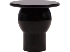 Thalassa Black Outdoor Side Table - Ornate Home
