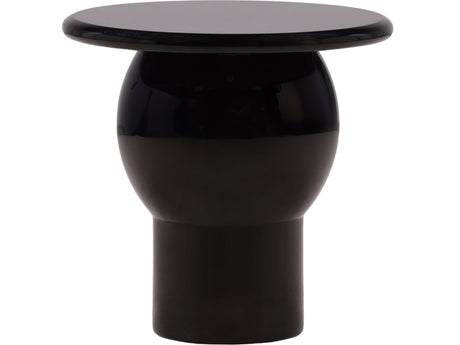 Thalassa Black Outdoor Side Table - Ornate Home