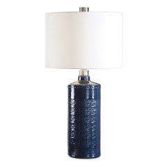 Thalia Blue Royal Table Lamp - Ornate Home