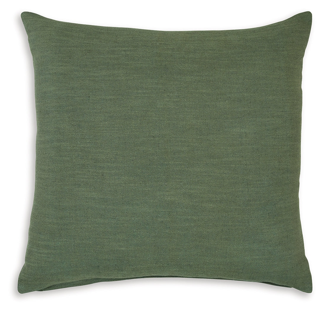 Thaneville Green Pillow - Ornate Home