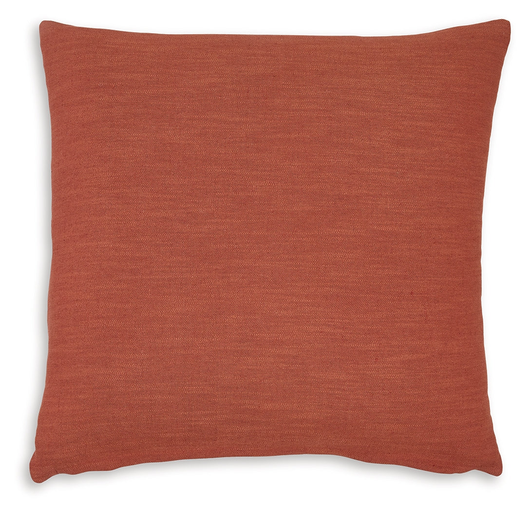 Thaneville Rust Pillow (Set of 4) - Ornate Home