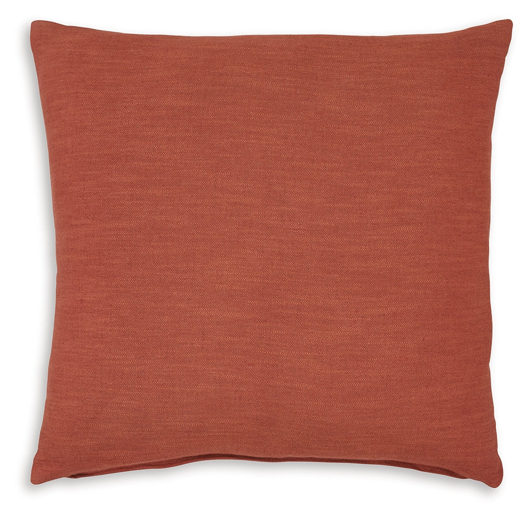 Thaneville Rust Pillow (Set of 4) - Ornate Home